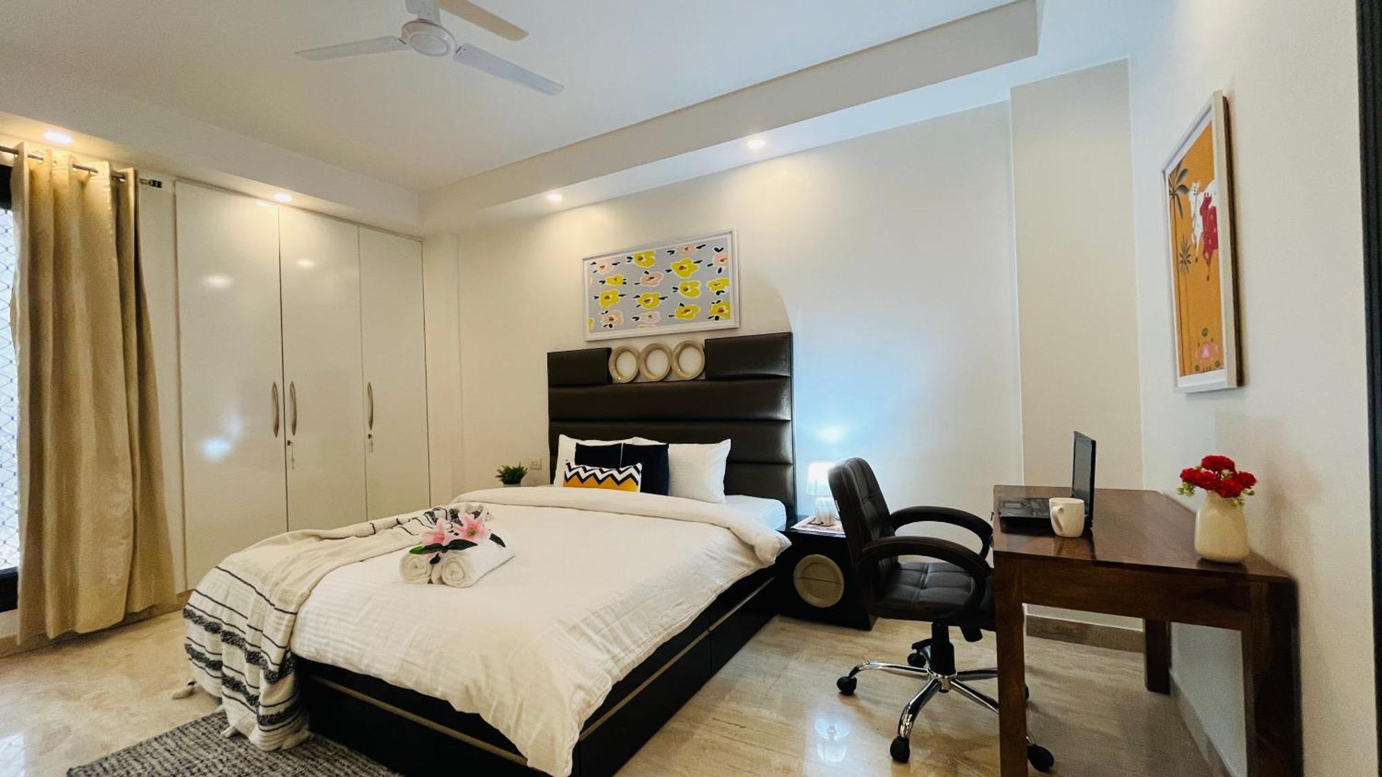 Olive Service Apartments - Greater Kailash New Delhi Eksteriør bilde