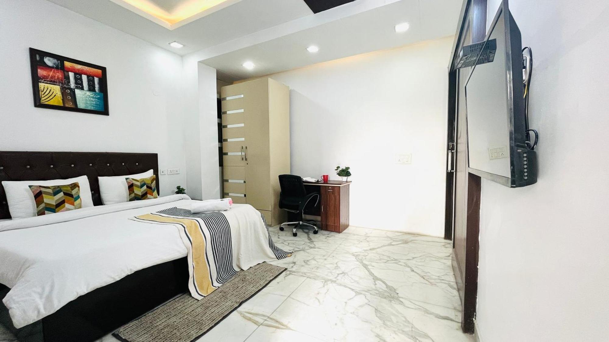 Olive Service Apartments - Greater Kailash New Delhi Rom bilde