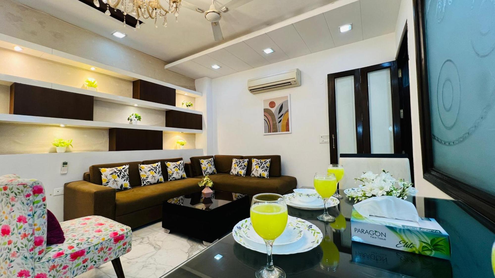 Olive Service Apartments - Greater Kailash New Delhi Eksteriør bilde