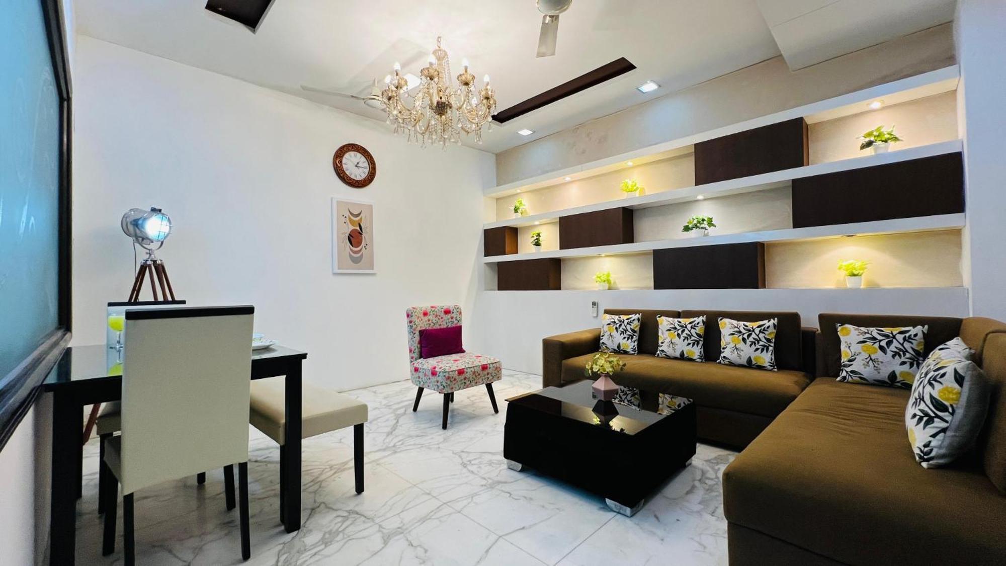 Olive Service Apartments - Greater Kailash New Delhi Rom bilde