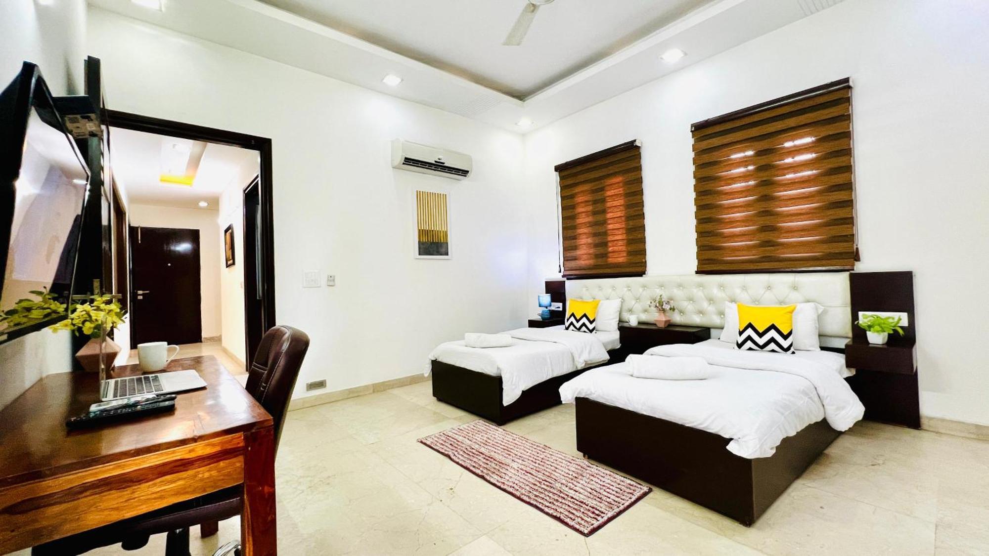 Olive Service Apartments - Greater Kailash New Delhi Rom bilde