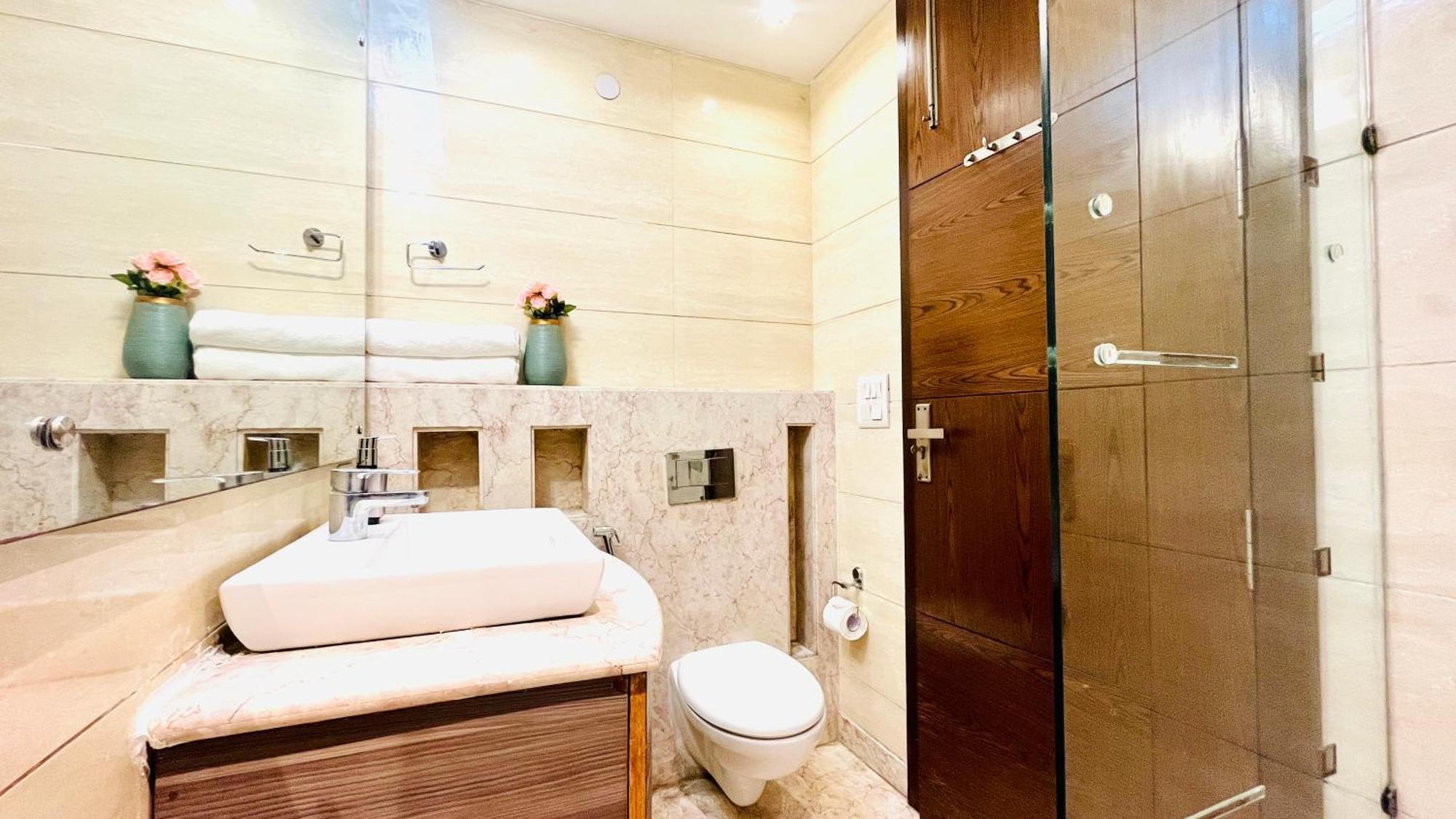 Olive Service Apartments - Greater Kailash New Delhi Rom bilde